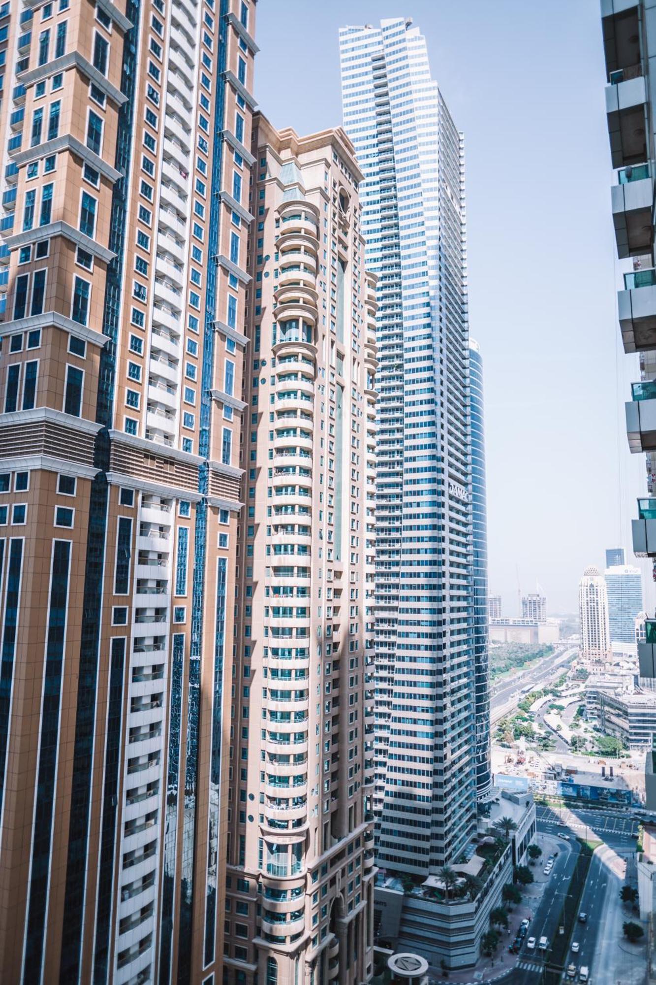 Gorgeous City And Sea Views From A High-Rise Suite 두바이 외부 사진